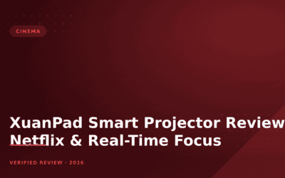 XuanPad Smart Projector Review: Netflix & Real-Time Focus
