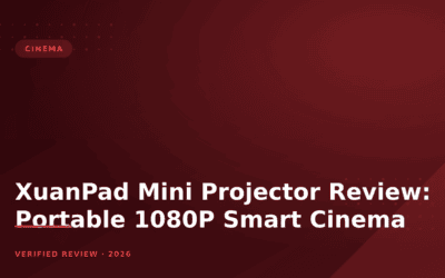 XuanPad Mini Projector Review: Portable 1080P Smart Cinema