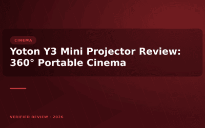 Yoton Y3 Mini Projector Review: 360° Portable Cinema