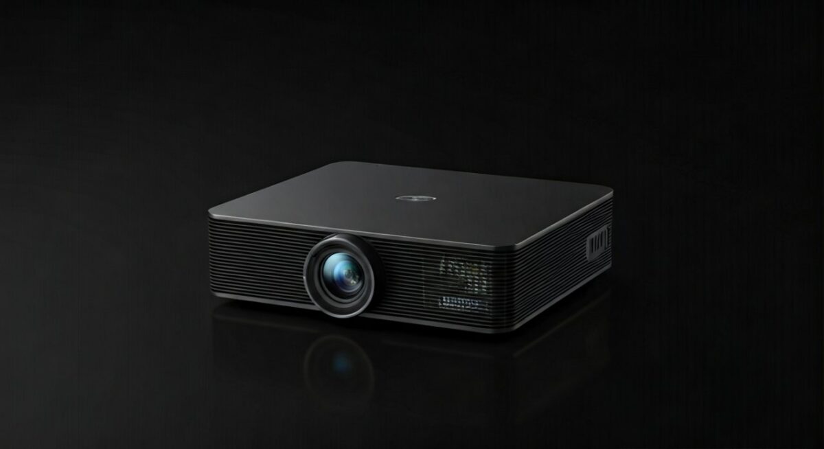 1080P WiFi Bluetooth Mini Projector w/ Auto Focus & 210° Rotation