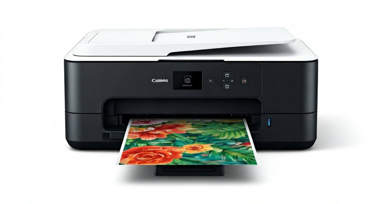 Canon PIXMA TS3720 Wireless All-in-One Home Printer (White)