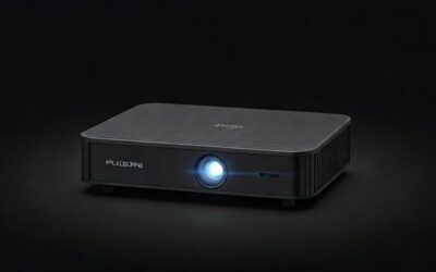 FUDONI Native 1080P WiFi Bluetooth Projector – 300″ Auto Keystone