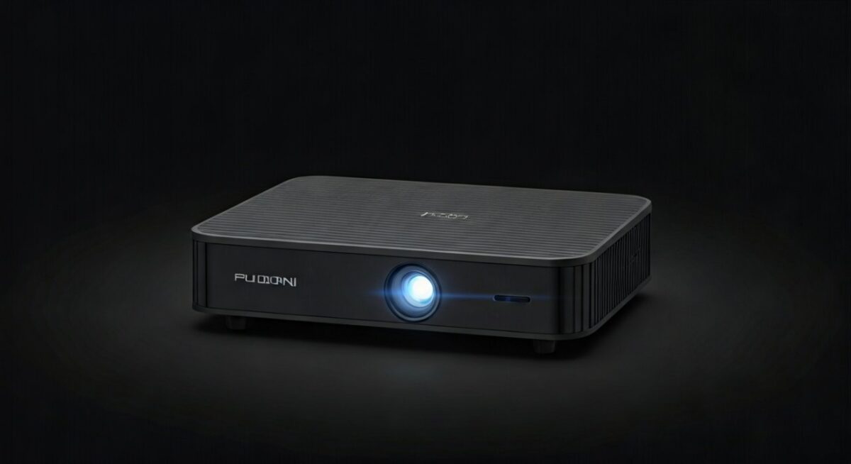 FUDONI Native 1080P WiFi Bluetooth Projector - 300" Auto Keystone