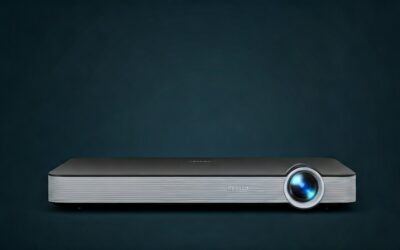LYNCAST 4K Mini Projector: Netflix, WiFi 6, Android 13
