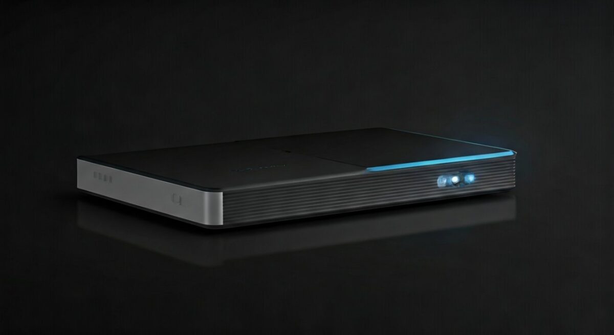 LYNCAST Mini 4K Projector: Netflix Android 13 WiFi 6