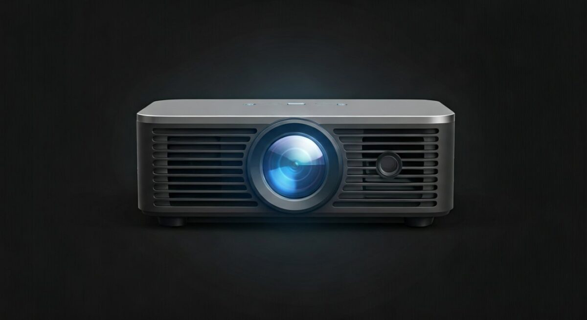Mini 4K Projector: WiFi, Bluetooth & Rechargeable Battery