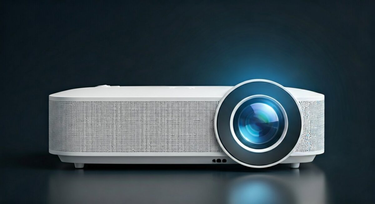 Mini WiFi Bluetooth 4K Projector with Rechargeable Battery