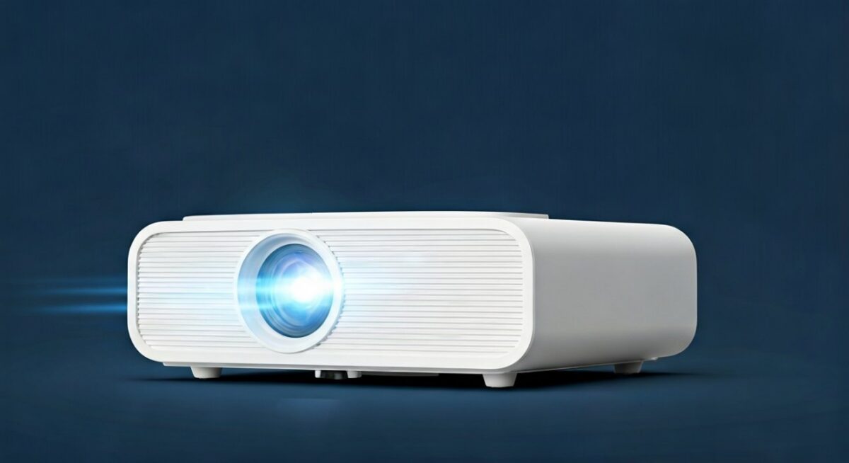 Mini WiFi Bluetooth Projector: 4K 1080P, 130" Rotatable