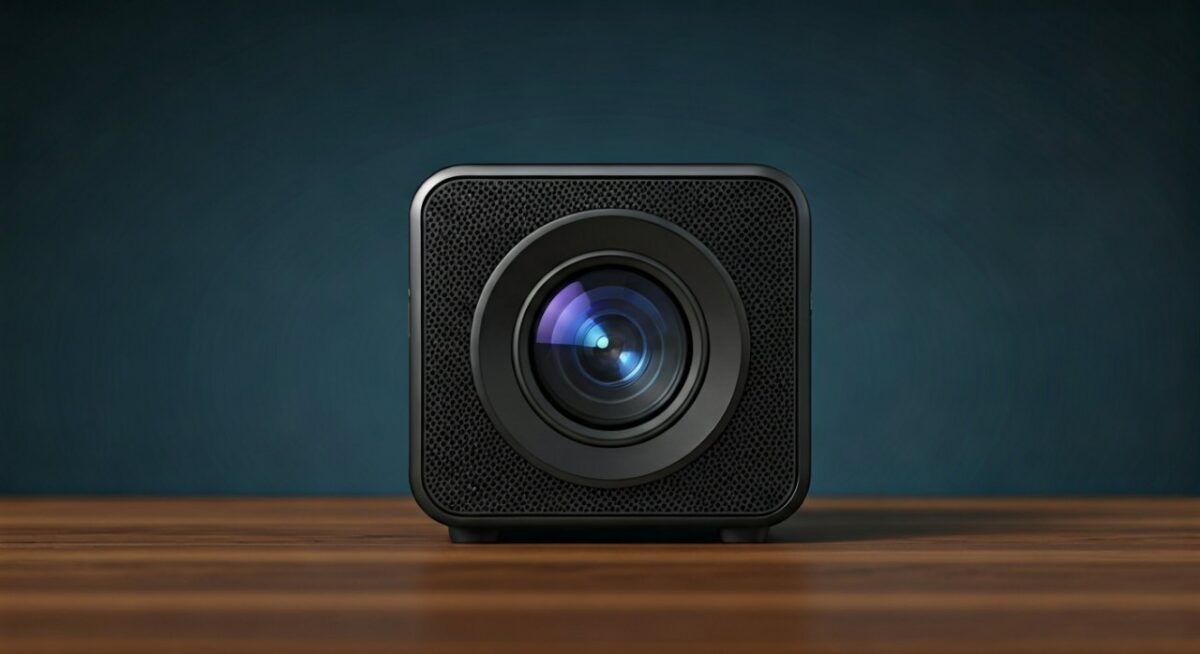 Portable Mini 4K Projector: WiFi, Bluetooth & Battery