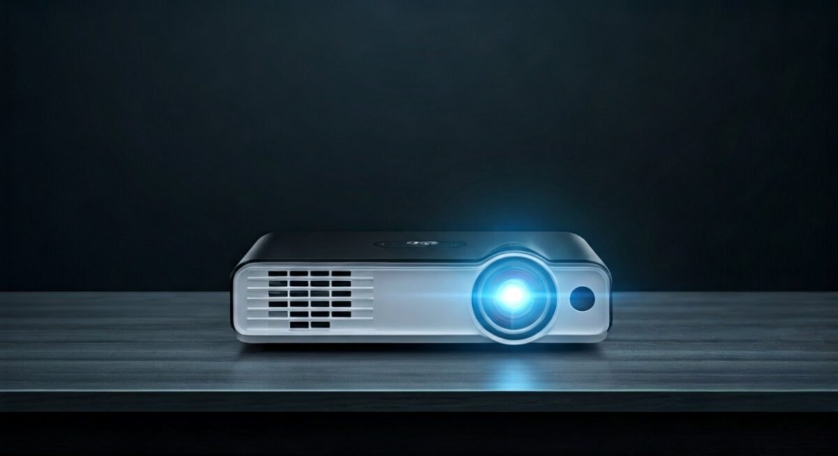 TMY 1080P Portable Bluetooth Mini Projector with Screen