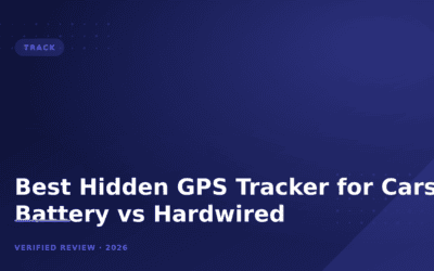 Best Hidden GPS Tracker for Cars: Battery vs Hardwired