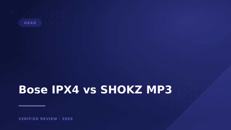 Bose IPX4 vs SHOKZ MP3: Which Is Better? (2026)