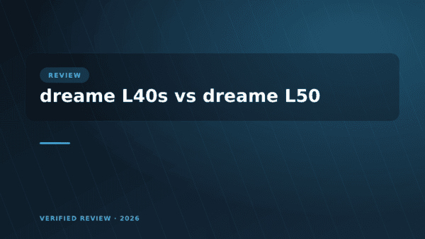 dreame L40s vs dreame L50: Which Is Better? (2026)