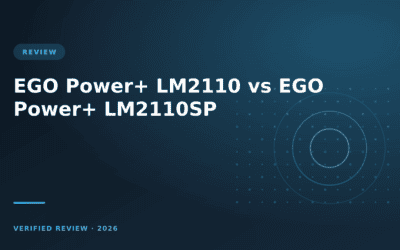 EGO Power+ LM2110 vs EGO Power+ LM2110SP: Which Is Better? (2026)