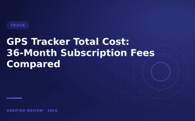 GPS Tracker Total Cost: 36-Month Subscription Fees Compared