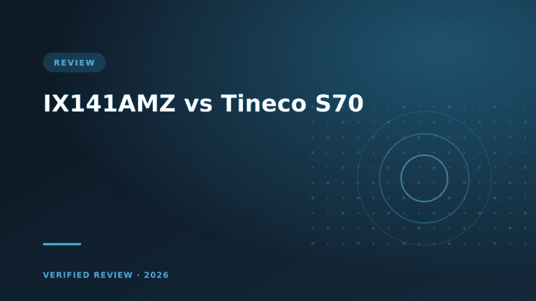 IX141AMZ vs Tineco S70: Which Is Better? (2026)