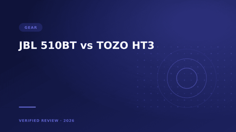 JBL 510BT vs TOZO HT3: Which Is Better? (2026)