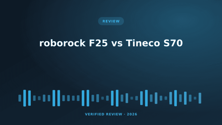 roborock F25 vs Tineco S70: Which Is Better? (2026)