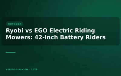 Ryobi vs EGO Electric Riding Mowers: 42-Inch Battery Riders