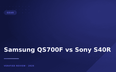 Samsung QS700F vs Sony S40R: Which Is Better? (2026)
