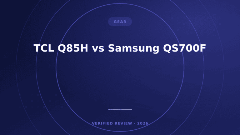 TCL Q85H vs Samsung QS700F: Which Is Better? (2026)