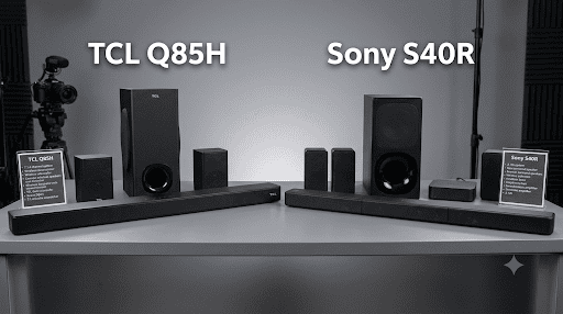 TCL Q85H vs Sony S40R: Which Is Better? (2026)