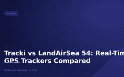 Tracki vs LandAirSea 54: Real-Time GPS Trackers Compared