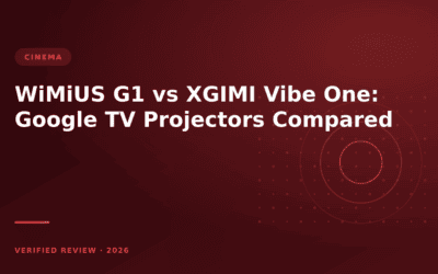 WiMiUS G1 vs XGIMI Vibe One: Google TV Projectors Compared