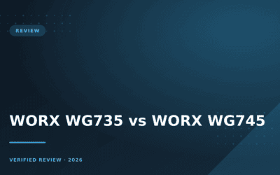 WORX WG735 vs WORX WG745: Which Is Better? (2026)
