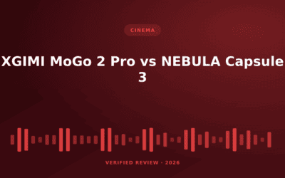 XGIMI MoGo 2 Pro vs NEBULA Capsule 3: Which Portable Projector Wins? (2026)