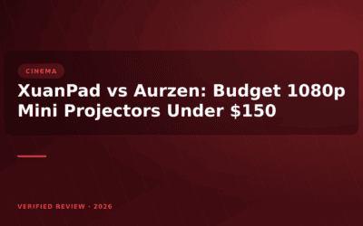 XuanPad vs Aurzen: Budget 1080p Mini Projectors Under $150