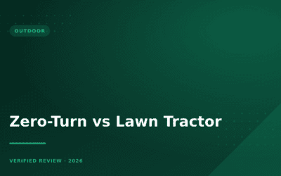 Zero-Turn vs Lawn Tractor: Which One for Your Yard Size?