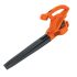 Lightweight Cordless Leaf Blower w/ 2×4.0Ah Batteries – Orange