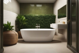 How To Create A Relaxing Neutral Bathroom Oasis With White Ceramic Toilets And Beige Subway Tiles