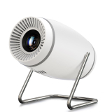Mini WiFi Bluetooth Projector: 4K, 130” Rotatable Screen